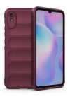 BFS  Xiaomi Redmi 9A Kılıf Optimum Silikon - Bordo