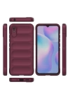 BFS  Xiaomi Redmi 9A Kılıf Optimum Silikon - Bordo