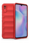 BFS Xiaomi Redmi 9A Kılıf Optimum Silikon - Kırmızı