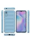 BFS  Xiaomi Redmi 9A Kılıf Optimum Silikon - Sky Blue