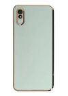 BFS  Xiaomi Redmi 9A Kılıf Volet Silikon - Açık Yeşil