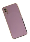 BFS  Xiaomi Redmi 9A Kılıf Volet Silikon - Mor