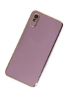 BFS  Xiaomi Redmi 9A Kılıf Volet Silikon - Mor