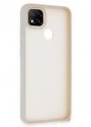 BFS Xiaomi Redmi 9C Kılıf Elegant Kapak - Pudra