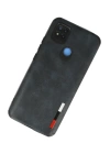 BFS  Xiaomi Redmi 9C Kılıf Loop Deri Silikon - Lacivert