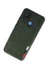 BFS  Xiaomi Redmi 9C Kılıf Loop Deri Silikon - Yeşil
