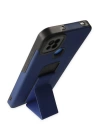 BFS  Xiaomi Redmi 9C Kılıf Mega Standlı Silikon - Mavi