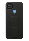BFS  Xiaomi Redmi 9C Kılıf Mega Standlı Silikon - Siyah
