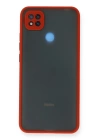 BFS  Xiaomi Redmi 9C Kılıf Montreal Silikon Kapak - Kırmızı
