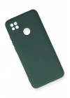 BFS  Xiaomi Redmi 9C Kılıf Nano içi Kadife Silikon - Koyu Yeşil