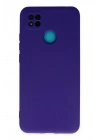 BFS Xiaomi Redmi 9C Kılıf Nano içi Kadife Silikon - Mor