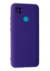 BFS  Xiaomi Redmi 9C Kılıf Nano içi Kadife Silikon - Mor