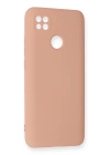 BFS  Xiaomi Redmi 9C Kılıf Nano içi Kadife Silikon - Pudra
