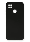 BFS  Xiaomi Redmi 9C Kılıf Nano içi Kadife Silikon - Siyah
