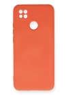 BFS  Xiaomi Redmi 9C Kılıf Nano içi Kadife Silikon - Turuncu