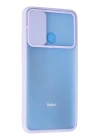 BFS  Xiaomi Redmi 9C Kılıf Palm Buzlu Kamera Sürgülü Silikon - Lila