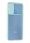 BFS  Xiaomi Redmi 9C Kılıf Palm Buzlu Kamera Sürgülü Silikon - Turkuaz