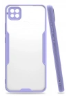 BFS  Xiaomi Redmi 9C Kılıf Platin Silikon - Lila