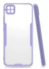 BFS  Xiaomi Redmi 9C Kılıf Platin Silikon - Lila