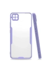 BFS  Xiaomi Redmi 9C Kılıf Platin Silikon - Lila