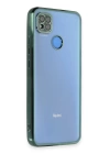 BFS  Xiaomi Redmi 9C Kılıf Razer Lensli Silikon - Yeşil
