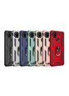 BFS  Xiaomi Redmi 9C Kılıf Sofya Yüzüklü Silikon Kapak - Gold