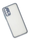 BFS  Xiaomi Redmi 9T Kılıf Montreal Silikon Kapak - Gri