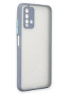 BFS  Xiaomi Redmi 9T Kılıf Montreal Silikon Kapak - Gri