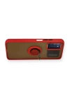 BFS  Xiaomi Redmi 9T Kılıf Montreal Yüzüklü Silikon Kapak - Kırmızı