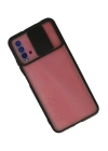 BFS  Xiaomi Redmi 9T Kılıf Palm Buzlu Kamera Sürgülü Silikon - Siyah