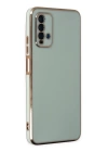 BFS  Xiaomi Redmi 9T Kılıf Volet Silikon - Açık Yeşil