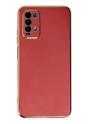 BFS  Xiaomi Redmi 9T Kılıf Volet Silikon - Kırmızı