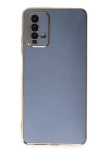 BFS  Xiaomi Redmi 9T Kılıf Volet Silikon - Mavi