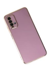 BFS  Xiaomi Redmi 9T Kılıf Volet Silikon - Mor