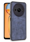 BFS  Xiaomi Redmi A3 4G Kılıf Aras Deri Kapak - Lacivert