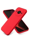 BFS  Xiaomi Redmi A3 4G Kılıf First Silikon - Kırmızı