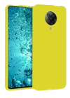 BFS  Xiaomi Redmi K30 Pro Kılıf Nano içi Kadife Silikon - Sarı