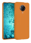 BFS  Xiaomi Redmi K30 Pro Kılıf Nano içi Kadife Silikon - Turuncu