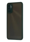 BFS  Xiaomi Redmi Note 10 5G Kılıf Montreal Silikon Kapak - Yeşil