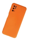 BFS  Xiaomi Redmi Note 10 5G Kılıf Nano içi Kadife Silikon - Turuncu
