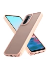 BFS  Xiaomi Redmi Note 10 Kılıf Elegant Kapak - Pudra