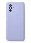 BFS  Xiaomi Redmi Note 10 Kılıf Nano içi Kadife Silikon - Lila
