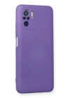 BFS  Xiaomi Redmi Note 10 Kılıf Nano içi Kadife Silikon - Mor