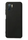 BFS  Xiaomi Redmi Note 10 Kılıf Nano içi Kadife Silikon - Siyah