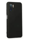 BFS  Xiaomi Redmi Note 10 Kılıf Nano içi Kadife Silikon - Siyah