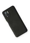 BFS  Xiaomi Redmi Note 10 Kılıf Nano içi Kadife Silikon - Siyah