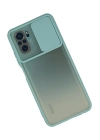 BFS  Xiaomi Redmi Note 10 Kılıf Palm Buzlu Kamera Sürgülü Silikon - Turkuaz