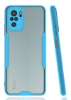 BFS  Xiaomi Redmi Note 10 Kılıf Platin Silikon - Mavi