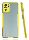 BFS  Xiaomi Redmi Note 10 Kılıf Platin Silikon - Sarı