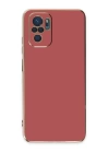 BFS  Xiaomi Redmi Note 10 Kılıf Volet Silikon - Kırmızı